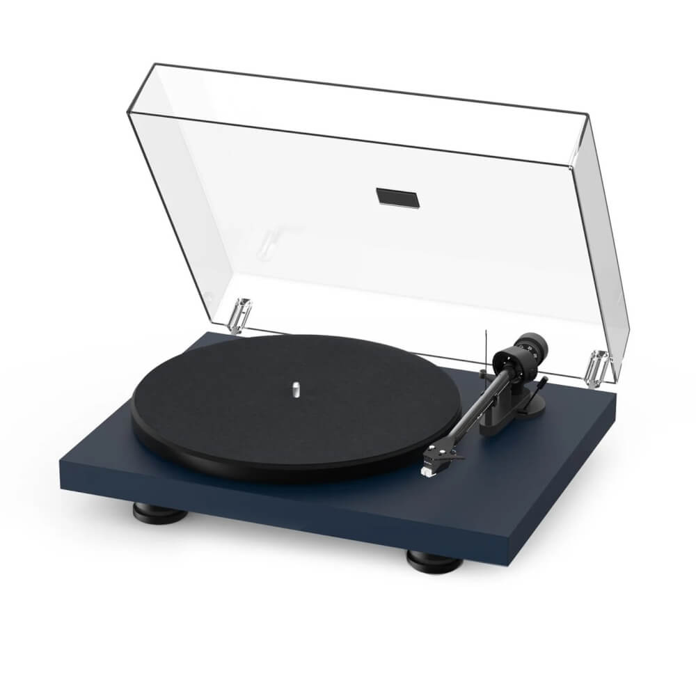 เครื่องเล่นแผ่นเสียง PROJECT : DEBUT CARBON EVO (พร้อมหัวเข็ม ORTOFON รุ่น 2M RED) (SATIN BLUE)
